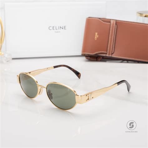 celine triomphe sunglasses metal 01|TRIOMPHE METAL 01 SUNGLASSES IN METAL.